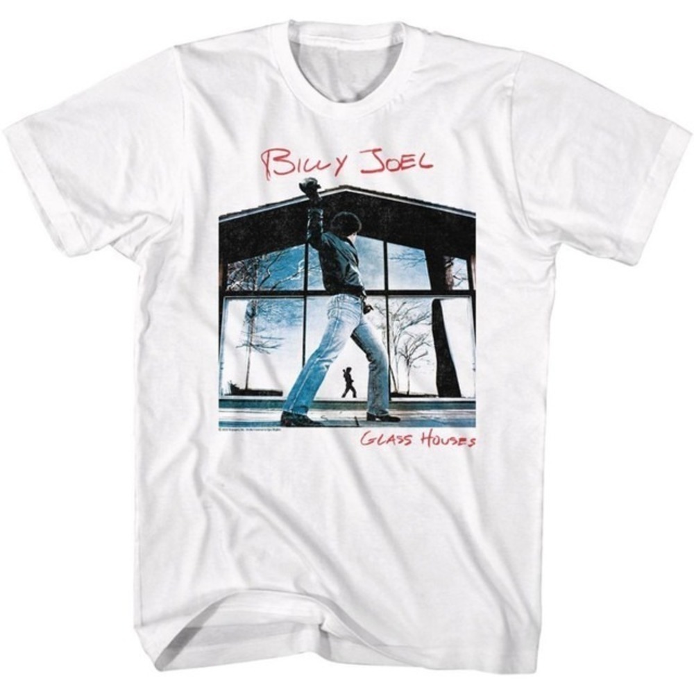 Billy Joel Glass Houses Album Cover Artwork Unisex Tshirt